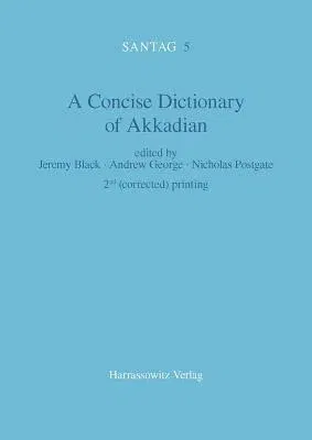 A Concise Dictionary of Akkadian (2., Korr. Aufl.)