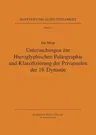 Untersuchungen Zur Hieroglyphischen Palaographie Und Klassifizierung Der Privatstelen Der 19. Dynastie