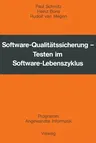 Software-Qualitätssicherung: Testen Im Software-Lebenszyklus (1982)