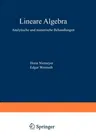 Lineare Algebra: Analytische Und Numerische Behandlungen (1987)