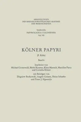 Kölner Papyri (1987)