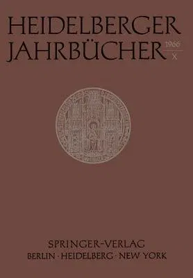 Heidelberger Jahrbücher X