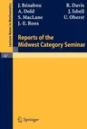 Reports of the Midwest Category Seminar I (1967)