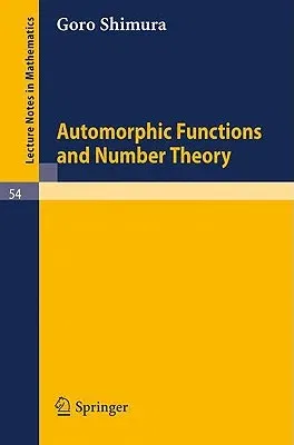 Automorphic Functions and Number Theory (1968)