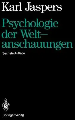 Psychologie Der Weltanschauungen