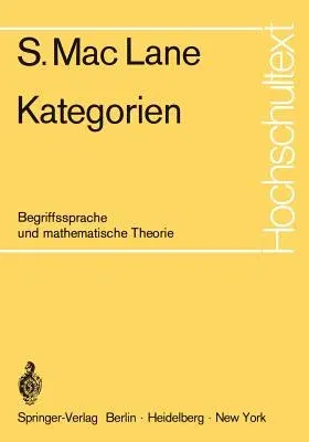 Kategorien: Begriffssprache Und Mathematische Theorie