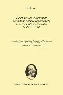 Experimentelle Untersuchung Des Laminar-Turbulenten Umschlags an Einer Parallel Angeströmten Konkaven Wand (Softcover Reprint of the Original 1st 1972