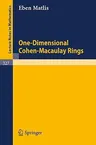 One-Dimensional Cohen-Macaulay Rings (1973)