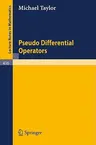 Pseudo Differential Operators (1974)