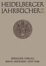 Heidelberger Jahrbücher