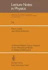 A Renormalization Group Analysis of the Hierarchical Model in Statistical Mechanics (1978)