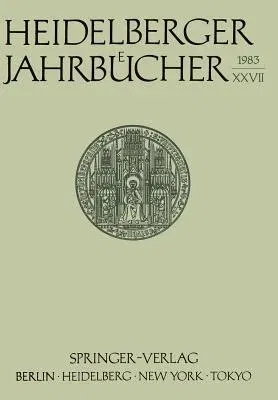 Heidelberger Jahrbücher