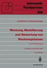 Messung, Modellierung Und Bewertung Von Rechensystemen: 6. Gi/Itg-Fachtagung, Neubiberg, 18.-20. September 1991