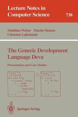 The Generic Development Language Deva (1993)