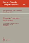 Human-Computer Interaction: 4th International Conference, Ewhci '94, St. Petersburg, Russia, August 2 - 5, 1994. Selected Papers (1994)