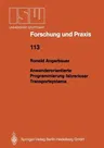 Anwenderorientierte Programmierung Fahrerloser Transportsysteme