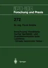 Berechnung Charakteristischer Spritzbild- Und Qualitätsmerkmale Beim Lackieren: - Einsatz Neuronaler Netze -