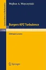 Burgers-Kpz Turbulence: Göttingen Lectures (1998)