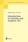 Introduction to Calculus and Analysis II/1 (2000)