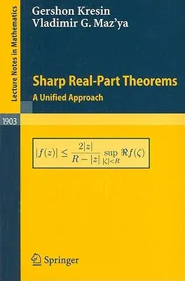 Sharp Real-Part Theorems: A Unified Approach (2007)