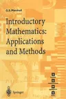 Introductory Mathematics: Applications and Methods (Softcover Reprint of the Original 1st 1998)