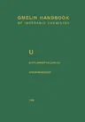 U Uranium: Supplement Volume C5 Uranium Dioxide, Uo2, Physical Properties. Electrochemical Behavior (1986)