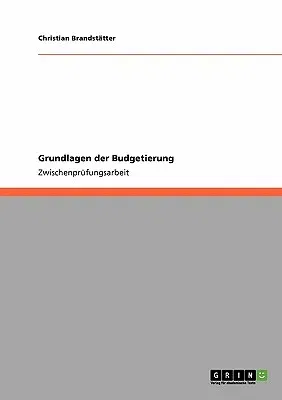 Grundlagen der Budgetierung