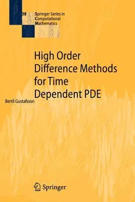 High Order Difference Methods for Time Dependent Pde