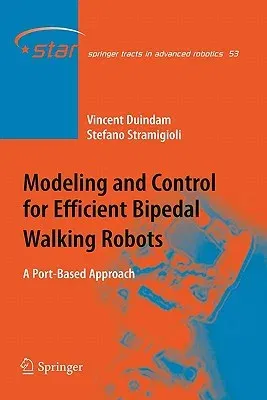 Modeling and Control for Efficient Bipedal Walking Robots: A Port-Based Approach