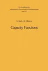 Capacity Functions (Softcover Reprint of the Original 1st 1969)