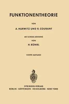 Vorlesungen Über Allgemeine Funktionentheorie Und Elliptische Funktionen (Softcover Reprint of the Original 4th 1964)