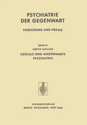 Soziale Und Angewandte Psychiatrie (2. Aufl. 1975. Softcover Reprint of the Original 2nd 1975)