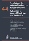 Ergebnisse Der Inneren Medizin Und Kinderheilkunde/Advances in Internal Medicine and Pediatrics (Softcover Reprint of the Original 1st 1980)