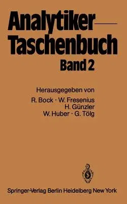 Analytiker-Taschenbuch (Softcover Reprint of the Original 1st 1981)