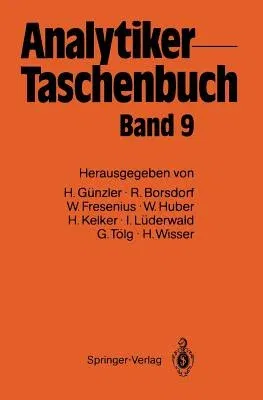 Analytiker-Taschenbuch (Softcover Reprint of the Original 1st 1990)