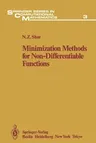 Minimization Methods for Non-Differentiable Functions (Softcover Reprint of the Original 1st 1985)