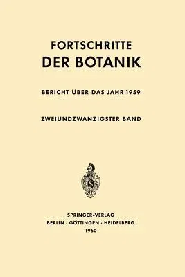 Bericht Über Das Jahr 1959 (Softcover Reprint of the Original 1st 1960)