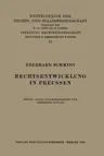 Rechtsentwicklung in Preussen (Softcover Reprint of the Original 2nd 1929)