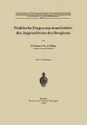 Praktische Fragen Aus Dem Gebiete Des Augenzitterns Der Bergleute (1932)