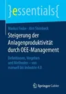 Steigerung Der Anlagenproduktivität Durch Oee-Management: Definitionen, Vorgehen Und Methoden - Von Manuell Bis Industrie 4.0 (1. Aufl. 2018)