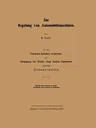 Zur Regelung Von Automobilmaschinen (1909)