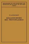 Kolloidchemie Des Protoplasmas (Softcover Reprint of the Original 1st 1924)