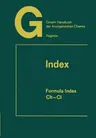 Gmelin Handbuch Der Anorganischen Chemie: Index (1978. Softcover Reprint of the Original 8th 1978)