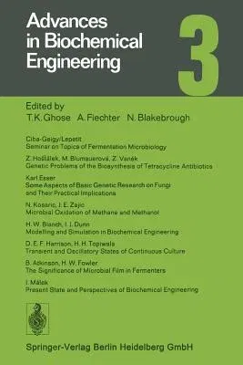 Advances in Biochemical Engineering (Softcover Reprint of the Original 1st 1974)