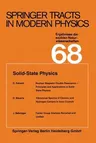 Solid-State Physics (Softcover Reprint of the Original 1st 1973)