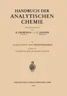 Elemente Der Sechsten Gruppe: Sauerstoff - Schwefel - Selen - Tellur Chrom - Molybdän - Wolfram - Uran (1948)