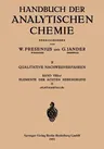 Elemente Der Achten Nebengruppe: Platinmetalle Platin - Palladium - Rhodium - Iridium Ruthenium - Osmium (1951)