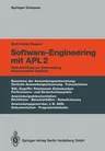 Software-Engineering Mit Apl2: Eine Anleitung Zur Entwicklung Kommerzieller Systeme (Softcover Reprint of the Original 1st 1992)