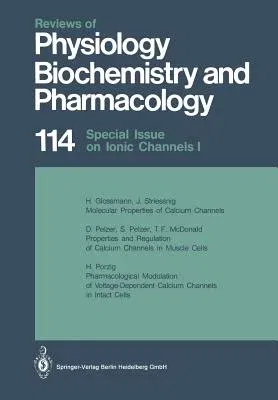 Special Issue on Ionic Channels (Softcover Reprint of the Original 1st 1990)