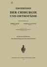 Die Kriegsverletzungen Des Gesichts (1918)